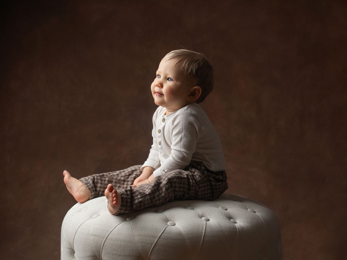 1 års fotografering i studio