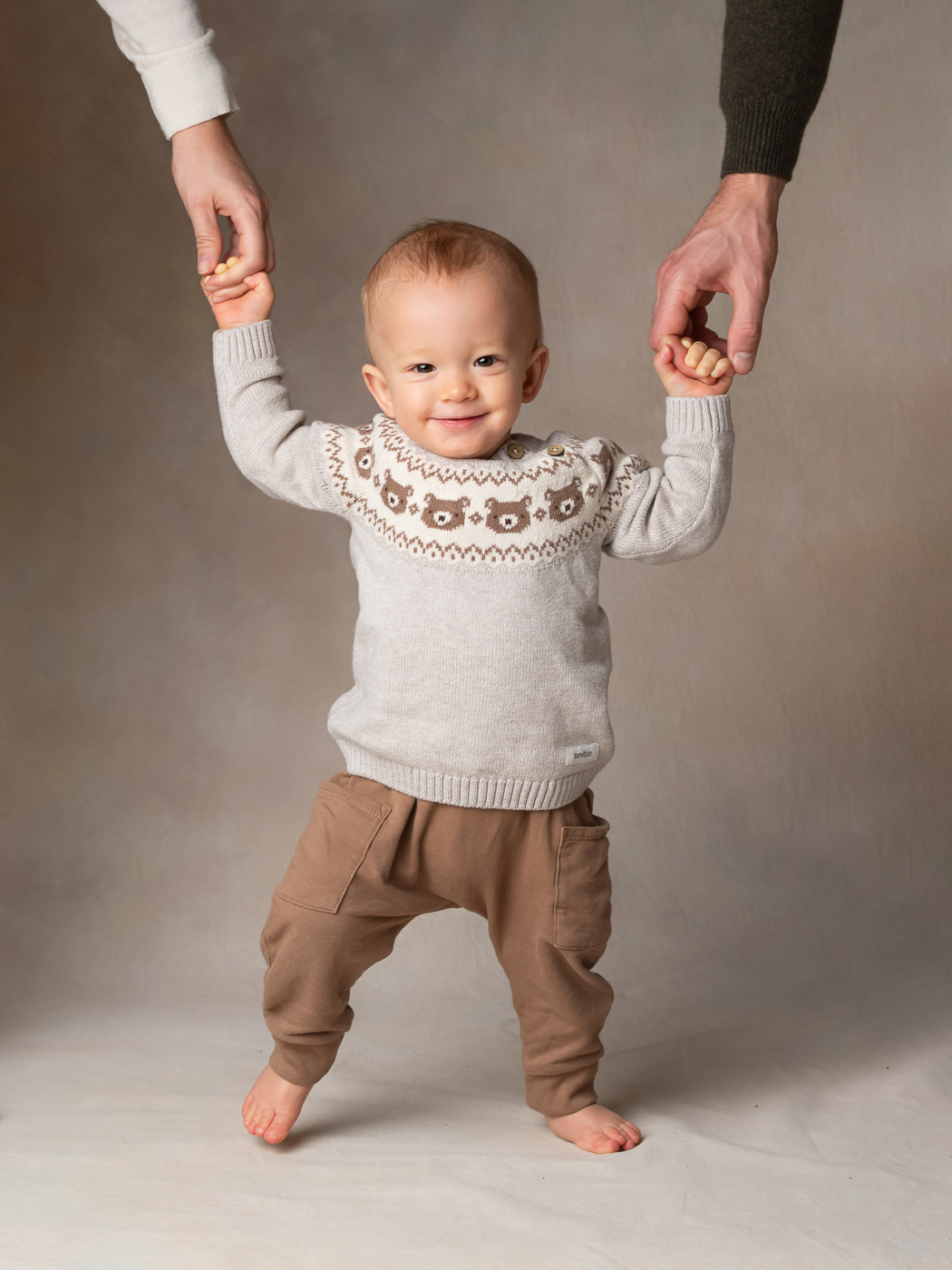 1 års fotografering i studio