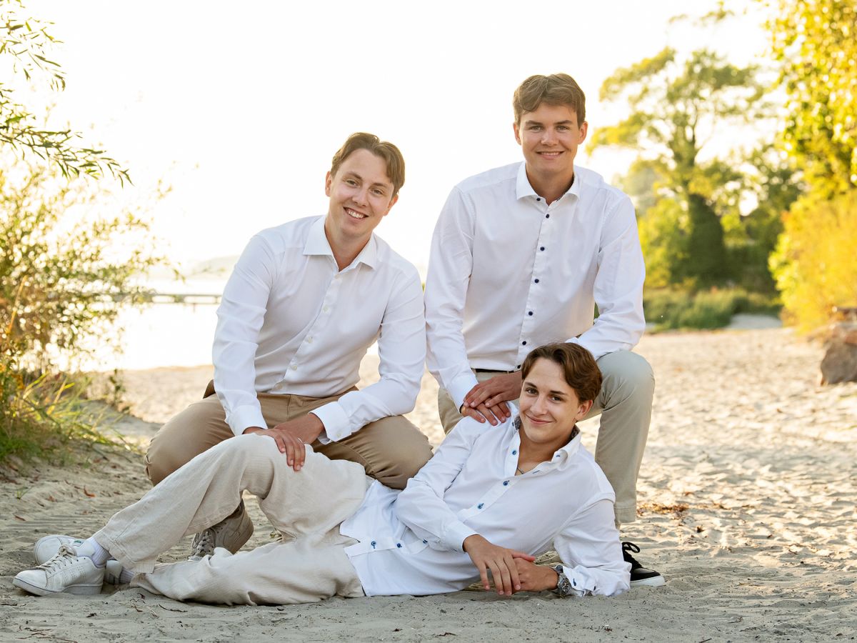 barnfotografering Bjärred kvällsljus