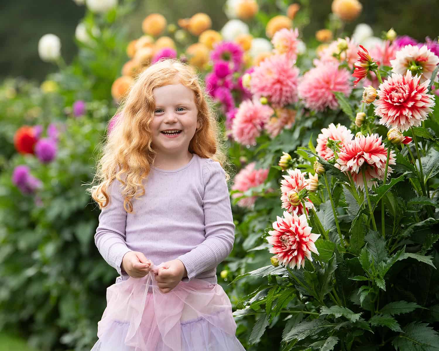 barnfotografering lund botaniska trädgården