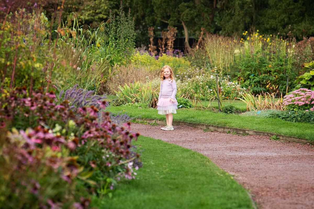 barnfotografering lund botaniska trädgården