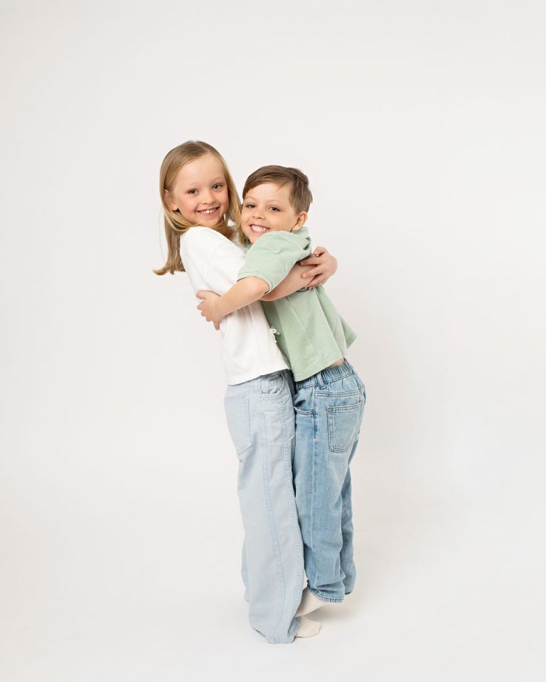 barnfotografering studio